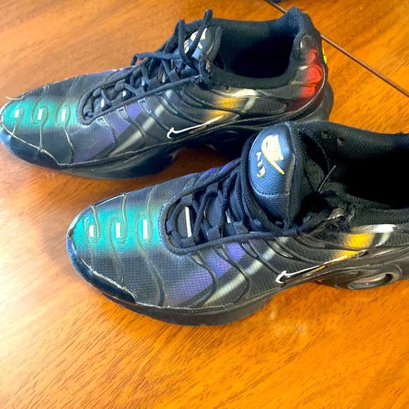 Nike Tn air sportwear black and multicolor shoes - Picture 2 of 4